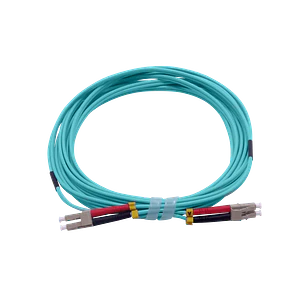 5mt LC-LC OM3 MultiModo MM Duplex Jumper Fibra 3.0mm 50/125um LSZH
