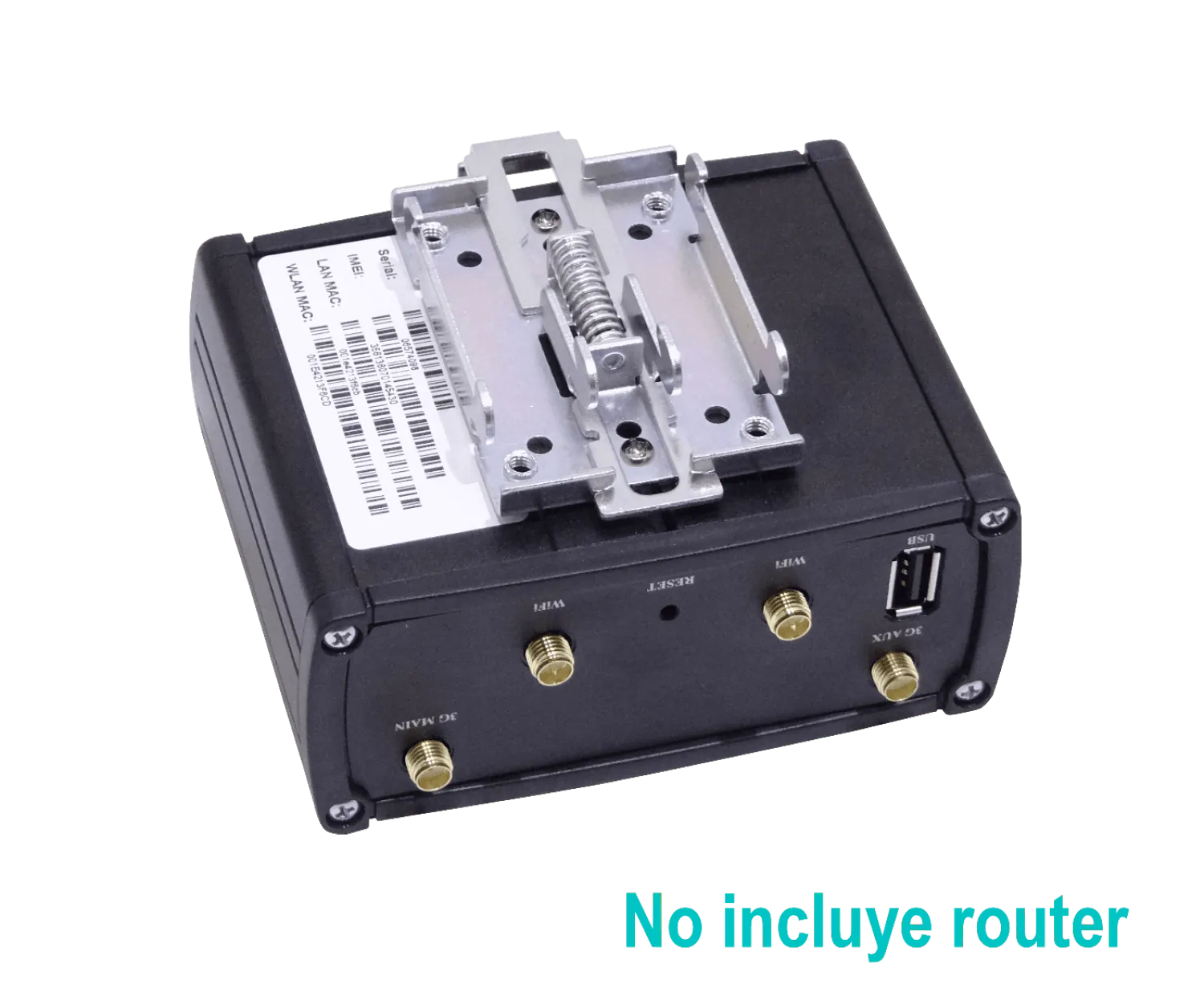 TELTONIKA Montaje Riel Din para Serie Router RUT95X RUT240 RUT200 1