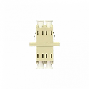 LC-LC Beige MM DX-Duplex Copla p/Fibra Adaptador p/Cabecera-CL/Caja