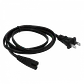 Americano-Macho a Tipo-8-C7-Hembra Cable poder 1,4mt 140cm sin-Tierra - Miniatura 1