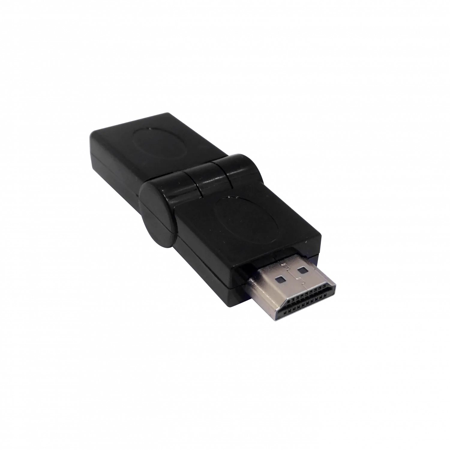 Pivote Bisagra HDMI v1.4 3D 4K Macho-Hembra 180-Grados 1