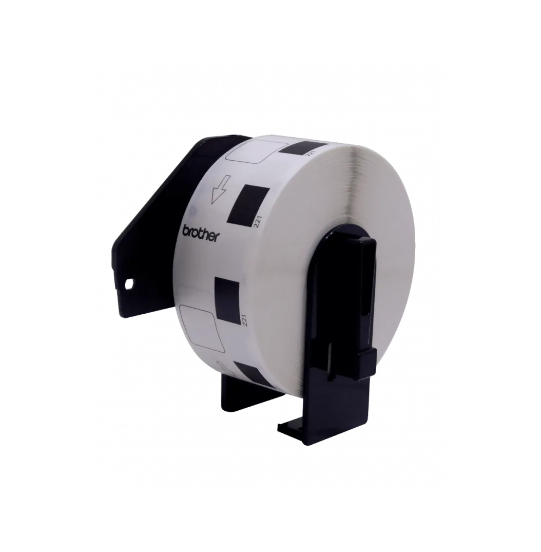 Rollo de Etiquetas Cuadradas Brother DK-1221, 23 x 23mm, 1000 Etiquetas 1