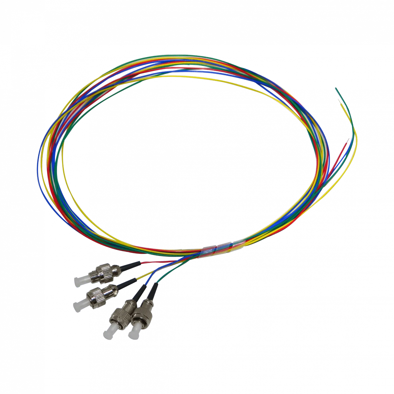 FC/UPC OM3 Multimodo 1,5mt 4-Unidades Pigtail 50/125um 0,9mm 150cm 1