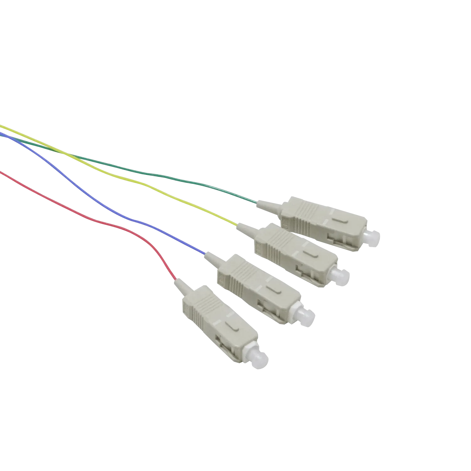 SC/UPC OM3 Multimodo 1,5mt 4-Unidades Pigtail 50/125um 0,9mm 150cm 1