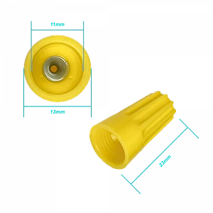 nro.44 20-unids. Conector Conico 22-10AWG 0,5-6,0mm2