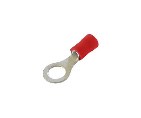 RV1.25-6 Ojo-6,5mm 0,5-1,5mm2-Cable 100-unid Conector Rojo Aislado PVC 1