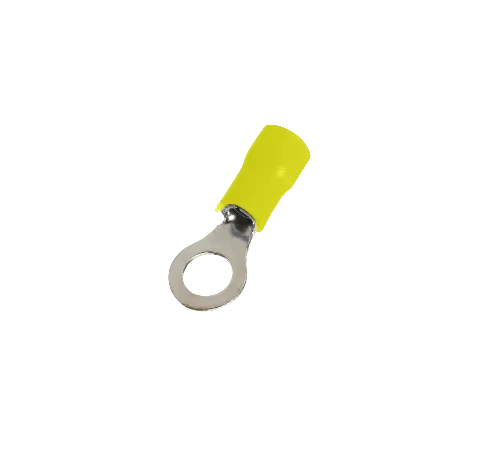 RV5.5-5 Ojo-5,3mm 4-6mm2-Cable 50-unids. Conector Amarillo Aislado PVC 1