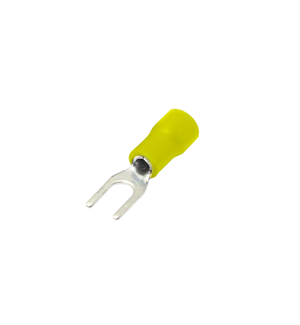 Horquilla-3,7mm 4-6mm2 100-unid Conector Amarillo AisladoPVC SV5.5-3.5 1