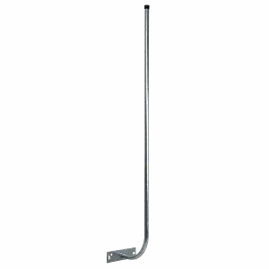 Soporte Mural Galvanizado 140x25cm, Base Rectangular de 1