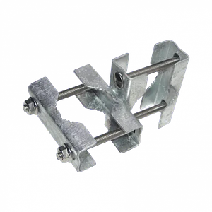 Abrazadera Horizontal-Vertical Galvanizada Hasta-2-Pulgadas