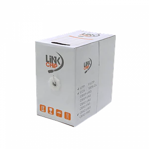 Cable UTP LINKCHIP Blanco Semi-Exterior AWG25/0.45mm CCA 305mt Aleación