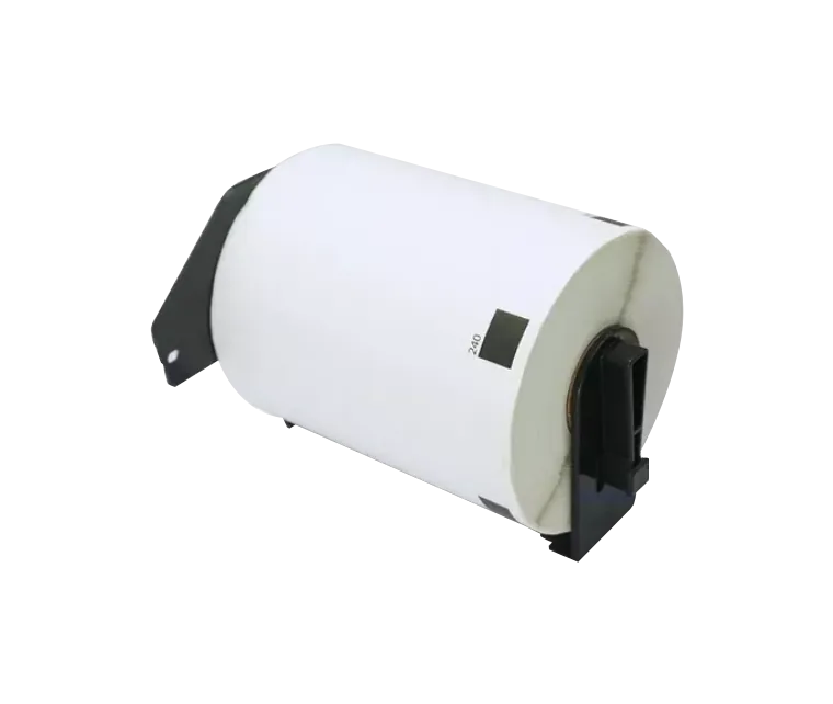 Rollo etiquetas Brother DK1240 blanco 4x2 pulgadas 1