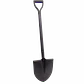 Pala Metal-Metal Negra 100cm 1mt - Miniatura 1