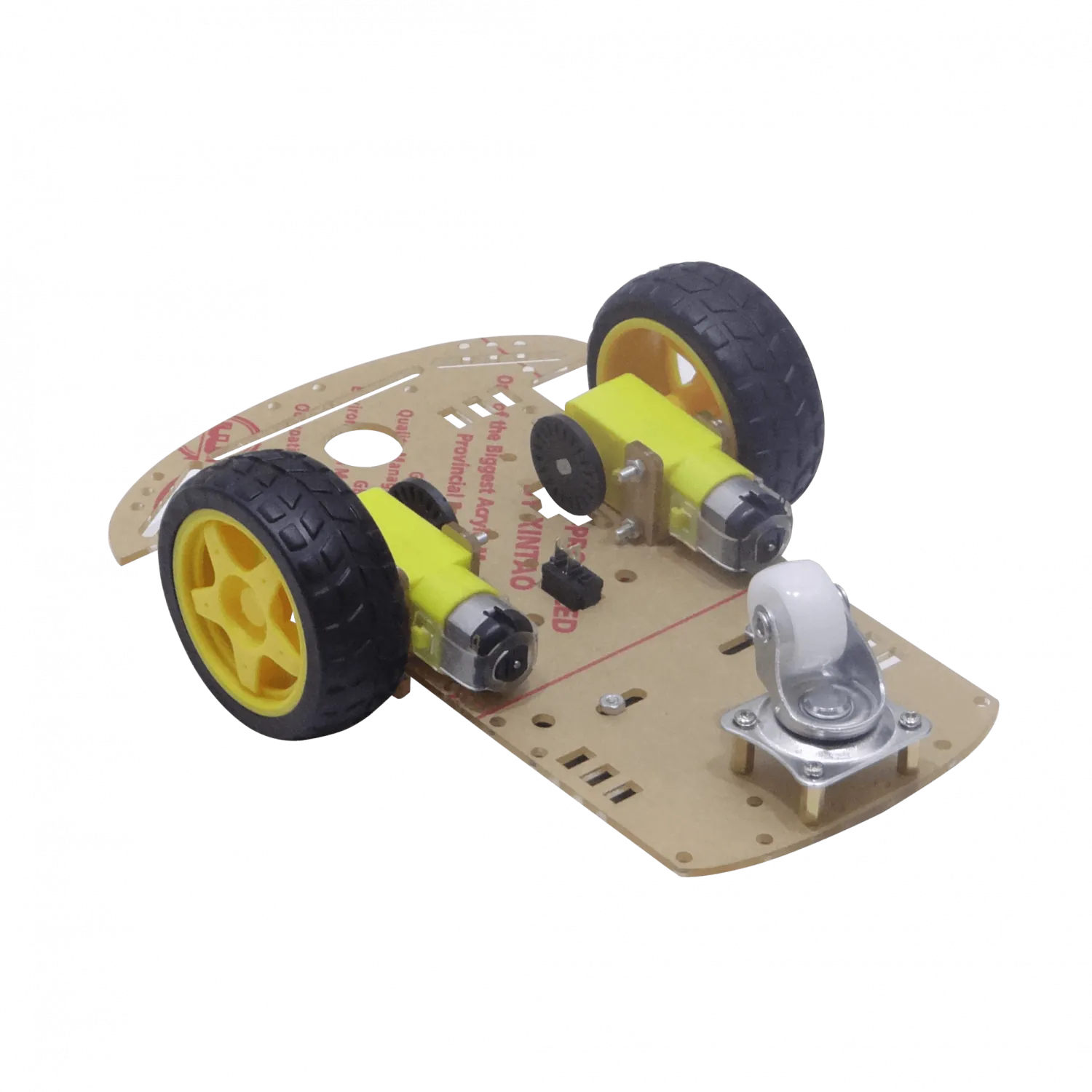 Kit Carrito para armar auto 3-ruedas robotica requiere Arduino 1