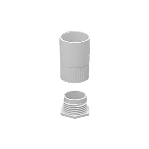 LINKCHIP 20mm Blanca Salida de Caja PVC para Tubo