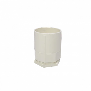 Salida caja LinkChip PVC40-SA 40mm blanca para tubo PVC