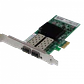 Tarjeta de Red PCIe x1 LR-LINK LREC9252PF-2SFP - Doble Puerto Gigabit SFP, Intel I350 - Miniatura 1
