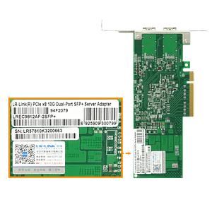 Tarjeta de Red PCIe x8 LR-LINK LREC9812AF-2SFP+ - Doble Puerto 10G SFP+, Broadcom BCM57810S