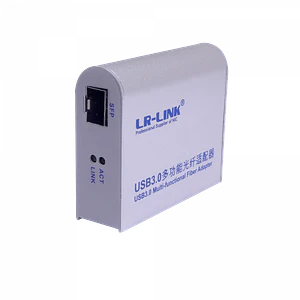 Adaptador de Red USB 3.0 LR-LINK LREC3210PF-SFP - Puerto Gigabit SFP, Realtek RTL8153-CG