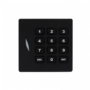 Lector RFID ZKTeco KR102E - Teclado 86x86mm, 6-14VDC, 6-Pin, Beeper, 12 Teclas