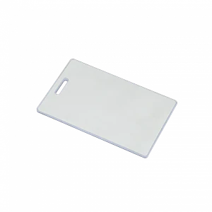 ZK Tarjeta Gruesa Proximidad 125KHz 54x86x2mm PVC Laminado Colgante