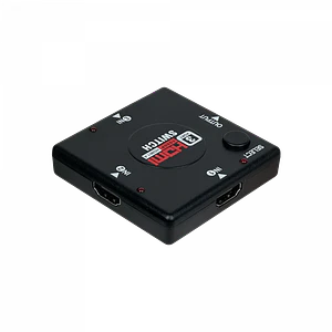 Hub HDMI automatico con 3 puertos de entrada y 1 de salida