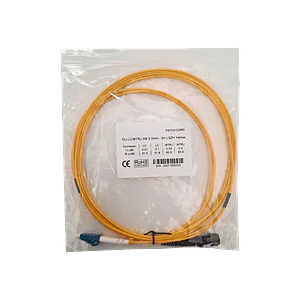 3mt LC-MTRJ MonoModo SM Duplex Jumper Cable Fibra 2.0mm 9/125um