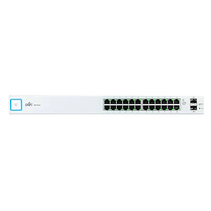 Switch Gestionado de Capa 2 con 24 Puertos Gigabit y 2 Puertos SFP, Ubiquiti UniFi Switch 24 (US-24)