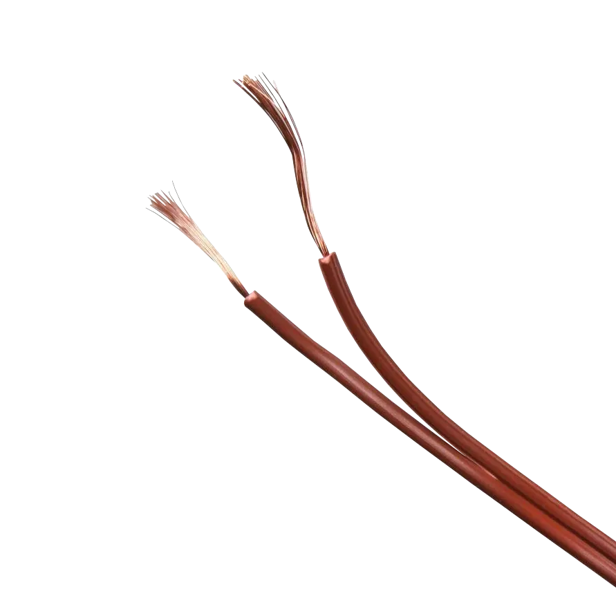Cable Paralelo Café 2x24AWG CCA 2x0,2mm² Multifilar 100m 1