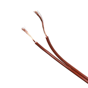 Cable Paralelo Café 2x24AWG CCA 2x0,2mm² Multifilar 100m