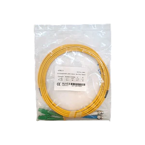 3mt E2000/APC-ST/UPC MonoModo SM Duplex Jumper Cable Fibra 3.0mm 9/125