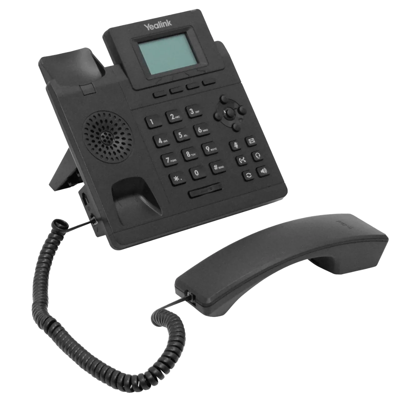 Teléfono IP Yealink SIP T30P 1 cuenta SIP 2 puertos LAN PoE RJ9 sin pantalla iluminada 1