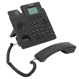 Teléfono IP Yealink SIP T30P 1 cuenta SIP 2 puertos LAN PoE RJ9 sin pantalla iluminada
