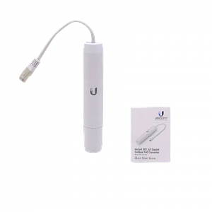 Convertidor PoE Ubiquiti INS-3AF-O-G - Exterior, Gigabit, 802.3af, 48V-in, 24V-out