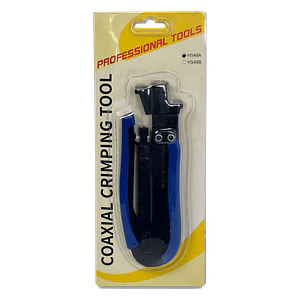 Crimpeadora RG59 RG6 RG11 de Empuje Coaxial Profesional Compresion