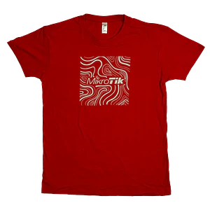 Polera Original MikroTik Talla XXL - Color Rojo