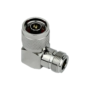 N-Hembra N-Macho Angulo-90º Adaptador Copla Coaxial