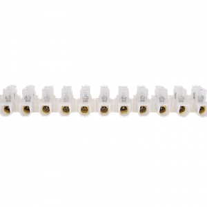 10-Ampere 1,5mm2 12-Pares Regleta-Tornillos 380V 10A-Max 111x18x12mm