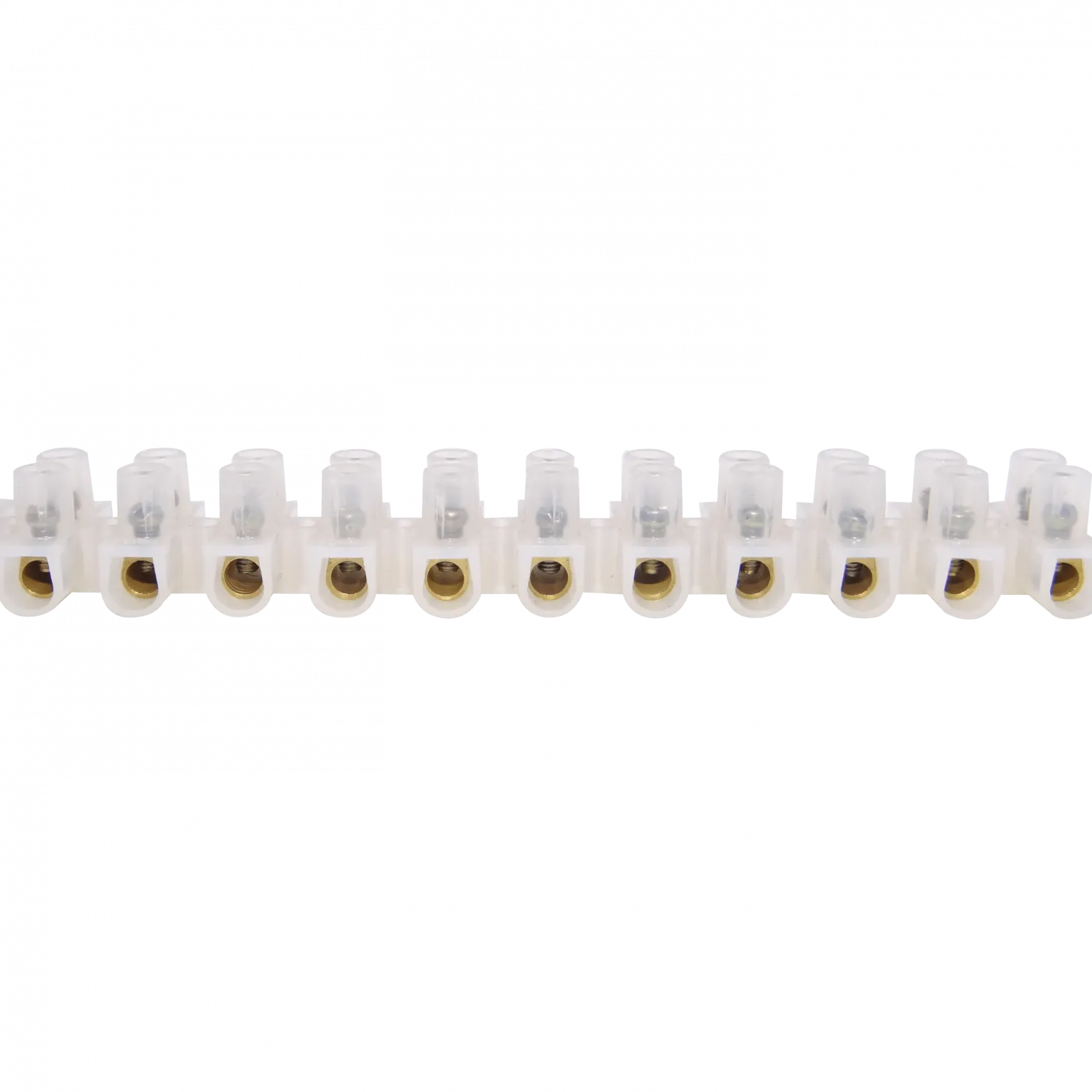 10-Ampere 1,5mm2 12-Pares Regleta-Tornillos 380V 10A-Max 111x18x12mm 1