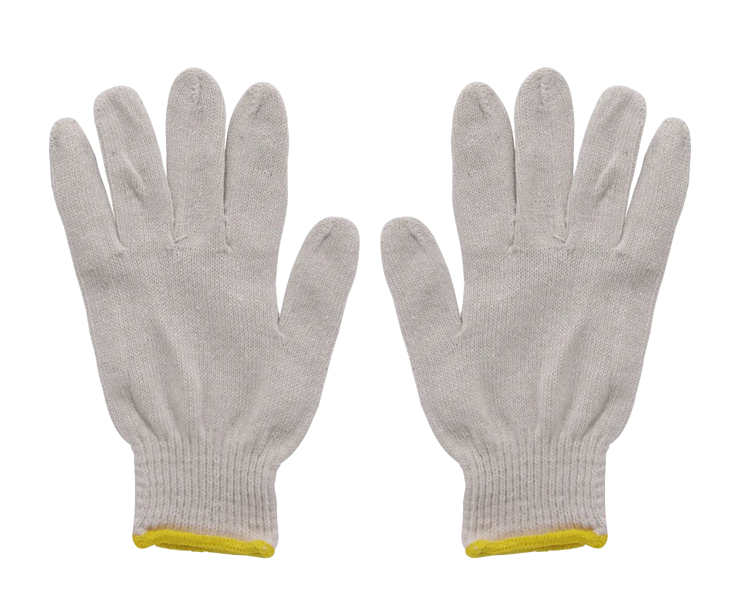Blanco Par Guantes Multiuso Algodon 1