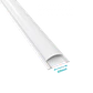 Canaleta piso LinkChip CC-P6516 blanca 65x16mm 2m base y tapa PVC - Miniatura 1