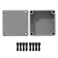 Caja estanca LinkChip MGC-10 gris PS 110x110x60mm con 4 tornillos - Miniatura 1