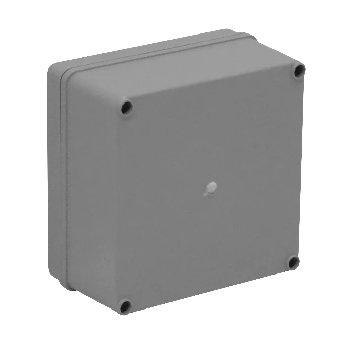Caja estanca LinkChip MGC-20 gris PS 150x150x80mm con 4 tornillos 1