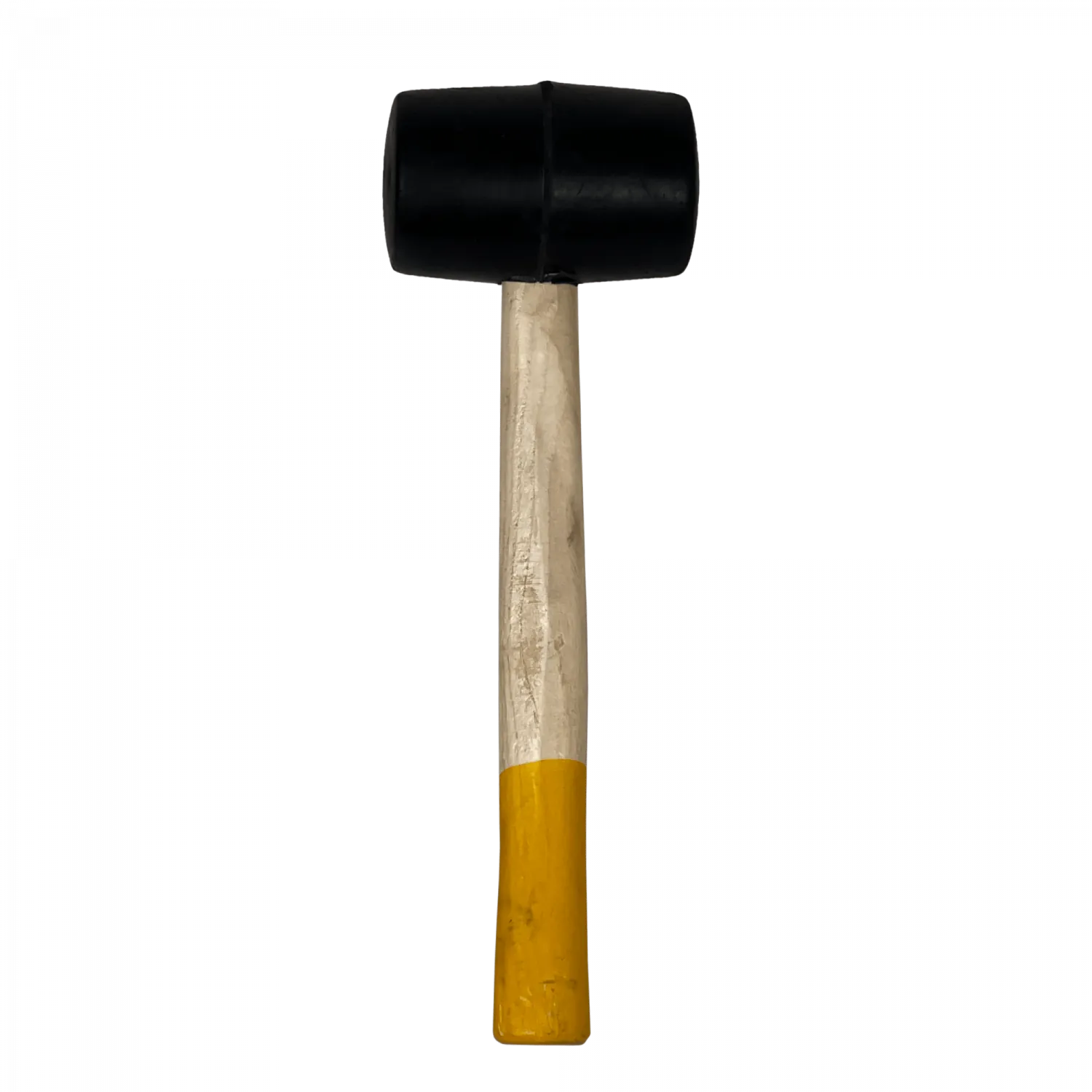 Martillo de Goma Negra, Mango de Madera, 340g, TNO509   1