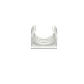LINKCHIP 32mm Soporte Fijacion Abrazadera p/Tubo PVC Blanco Tornillo - Miniatura 1
