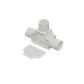 Tee con tapa LinkChip PVC32-TT 32mm blanco para tubo PVC - Miniatura 1