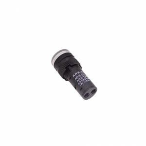 Blanco Luz Piloto LED 12VDC/AC 15mm-diametro 19mm-cabeza 45mm-altura