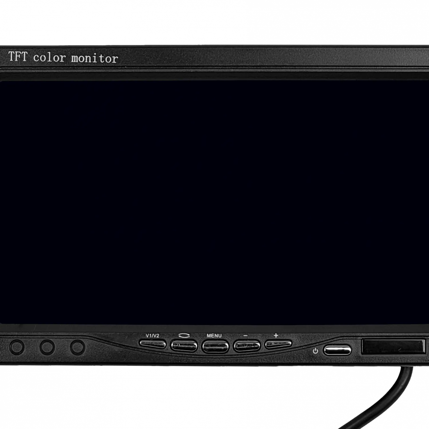 Monitor 7-pulgadas Pantalla Analogo 2-RCA-H Plug-5,5x2,1mm Auto-Muro 1