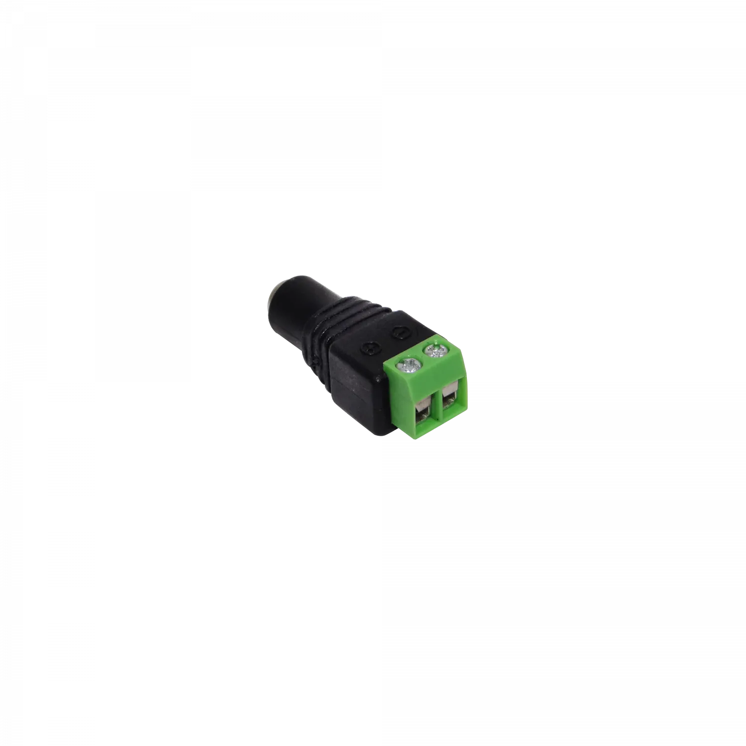 5,5x2,5mm Conector Hembra Regleta-Plug 2pin 1