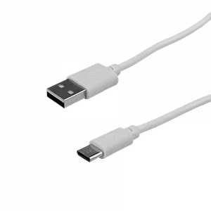Cable USB 2.0, 1m, USB-C Macho a USB-A Macho, 480Mbps